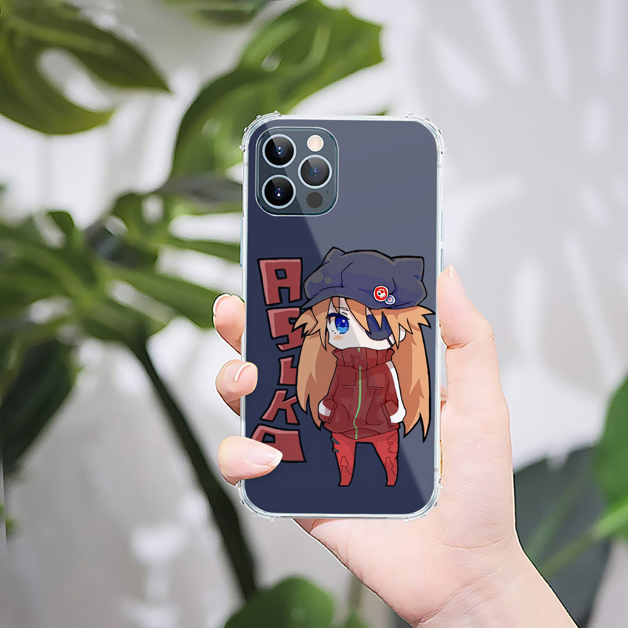 （画像用） EVA 新世紀エヴァンゲリオン 【iPhone 12シリーズ対応】透明スマホケース（クリアソフトケース）